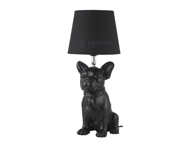 French Bulldog Bedside Table Lamp